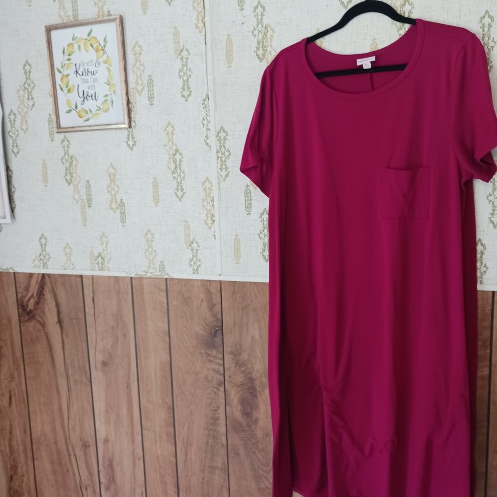 LuLaRoe Carly Dress women's size 3XL